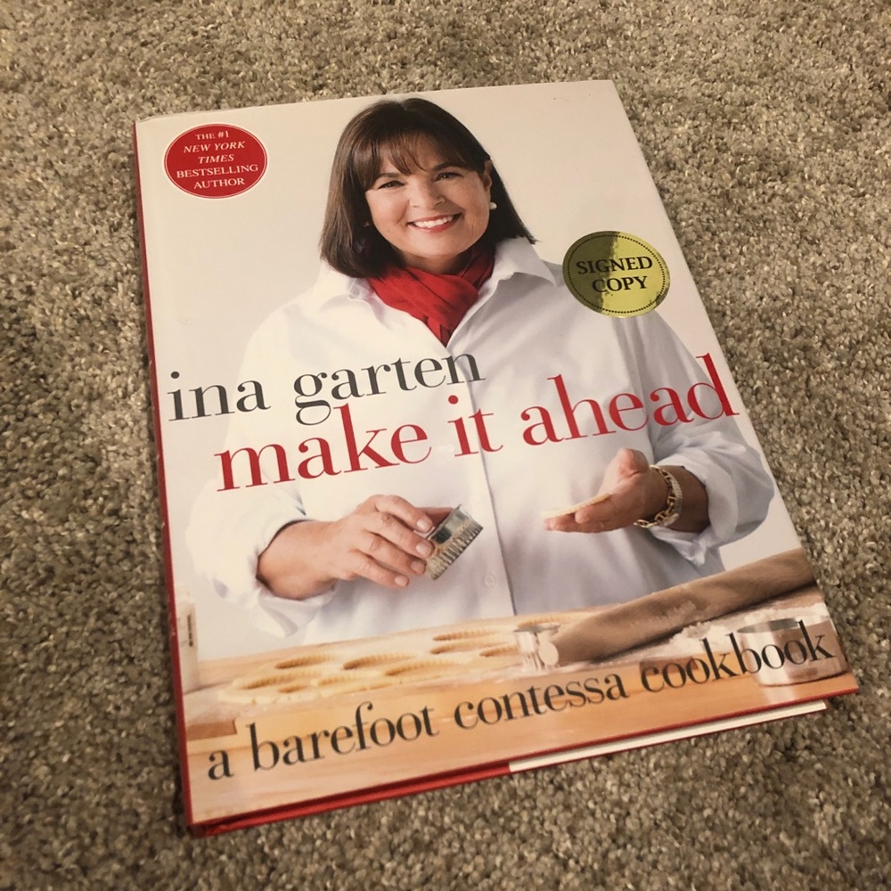 SIGNED Ina Garten Barefoot Contessa Book